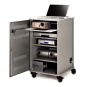 Medienschrank, fahrbar,  95 cm hoch, 58x61 (B/T) 
